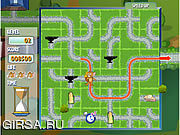 Флеш игра онлайн Tom And Jerry In Cheese Chasing Maze