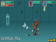 Флеш игра онлайн Tribot Fighter