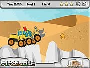 Флеш игра онлайн Truck Desert Racing