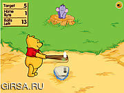 Флеш игра онлайн Winnie The Pooh's Home Run Derby