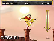 Флеш игра онлайн Avatar: The Last Air Bender - Aang On