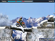 Флеш игра онлайн Snow ATV