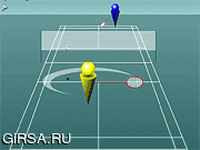 Флеш игра онлайн Badminton 3