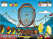Флеш игра онлайн Simpsons The Ball of Death