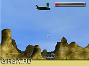 Флеш игра онлайн Battle Tank Desert Mission