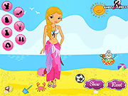 Флеш игра онлайн Bikini Girl Dress Up