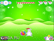 Флеш игра онлайн Bunny Christmas