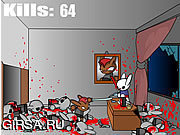 Флеш игра онлайн Bunny Kill 2