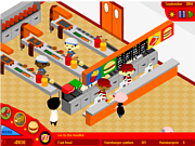 Флеш игра онлайн Burger Tycoon 2 