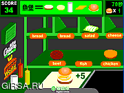 Флеш игра онлайн Burger World