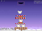 Флеш игра онлайн Cat Cat Watermelon