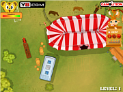 Флеш игра онлайн Circus Caravan Parking 