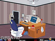 Флеш игра онлайн Computer Toilet Room Escape