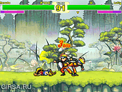 Флеш игра онлайн Creetor Animation Fighting: Luffy VS Naruto