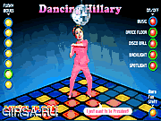 Флеш игра онлайн Dancing Hilary