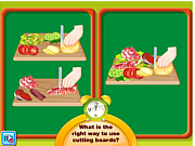 Флеш игра онлайн Daniel Food Safety Learning
