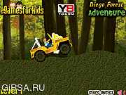 Флеш игра онлайн Diego Forest Adventure 