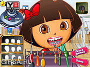 Флеш игра онлайн Dora At Dentist