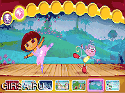 Флеш игра онлайн Dora the Explorer: Ballet Adventure