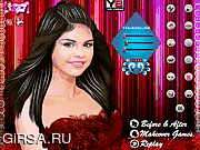 Флеш игра онлайн Dress Up Gal Selena Gomez