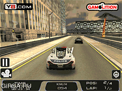 Флеш игра онлайн Dubai Police Supercars Rally