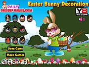 Флеш игра онлайн Easter Bunny Decoration