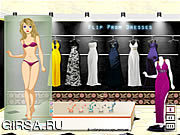 Флеш игра онлайн Flip Prom Dresses