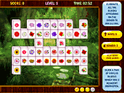 Флеш игра онлайн Flowers Mahjong Deluxe