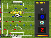 Флеш игра онлайн Premiere League Foosball