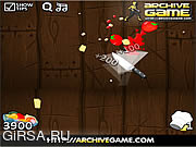 Флеш игра онлайн Fruit Ninja Kitchen War