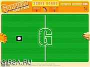 Флеш игра онлайн Garfield Tabby Tennis