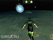Флеш игра онлайн Green Lantern Flying