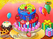 Флеш игра онлайн Happy Newyear Cake