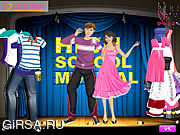 Флеш игра онлайн High School Musical 3