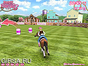 Флеш игра онлайн Horse Eventing 3