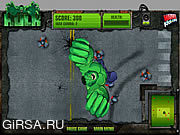 Флеш игра онлайн Hulk Central Smashdown