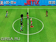 Флеш игра онлайн Jetix Soccer