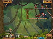 Флеш игра онлайн Jungle Mafia