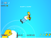 Флеш игра онлайн Kick Ass Homer 1 