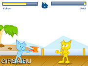 Флеш игра онлайн Kucing Fighter