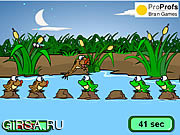 Флеш игра онлайн Leap Froggies