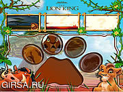 Флеш игра онлайн The Lion King Memory