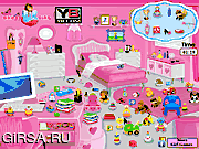 Флеш игра онлайн Little Princess Bedroom 