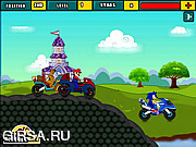 Флеш игра онлайн Mario Bike League