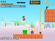 Флеш игра онлайн Mario Great Adventures 3