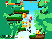 Флеш игра онлайн Mario Jumping Adventure 