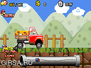 Флеш игра онлайн Mario Truck Adventures