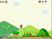 Флеш игра онлайн Mario's Adventure