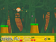 Флеш игра онлайн Monkey Jump