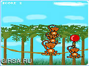 Флеш игра онлайн Monkeys